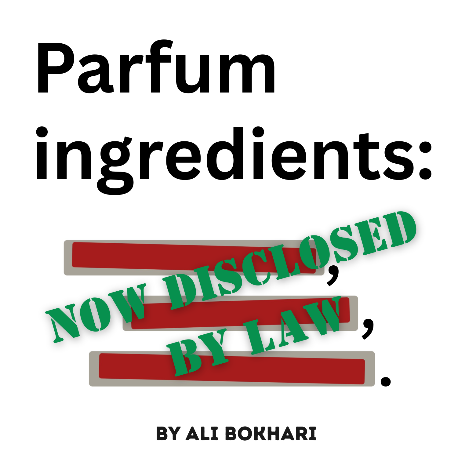New Fragrance Laws are Nothing to Sneeze At